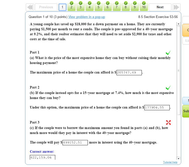 Solved I got the First two but i didnt got question 3 and | Chegg.com