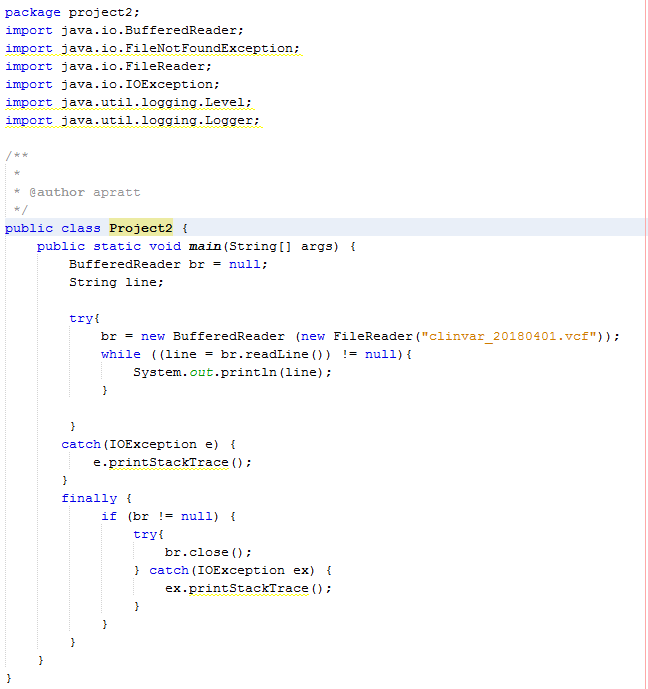 Modify the code below so the output puts all