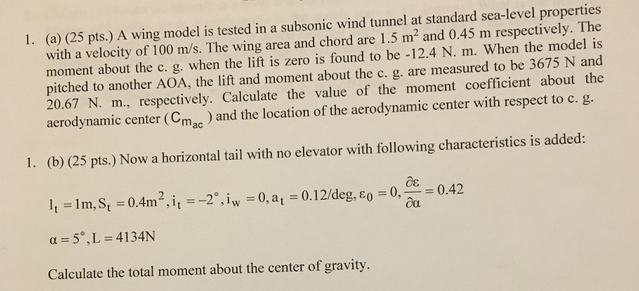 solved-1-a-25-pts-a-wing-model-is-tested-in-a-subsonic-chegg