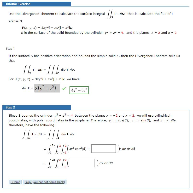 Solved Tutorial Exercis Use The Divergence Theorem To