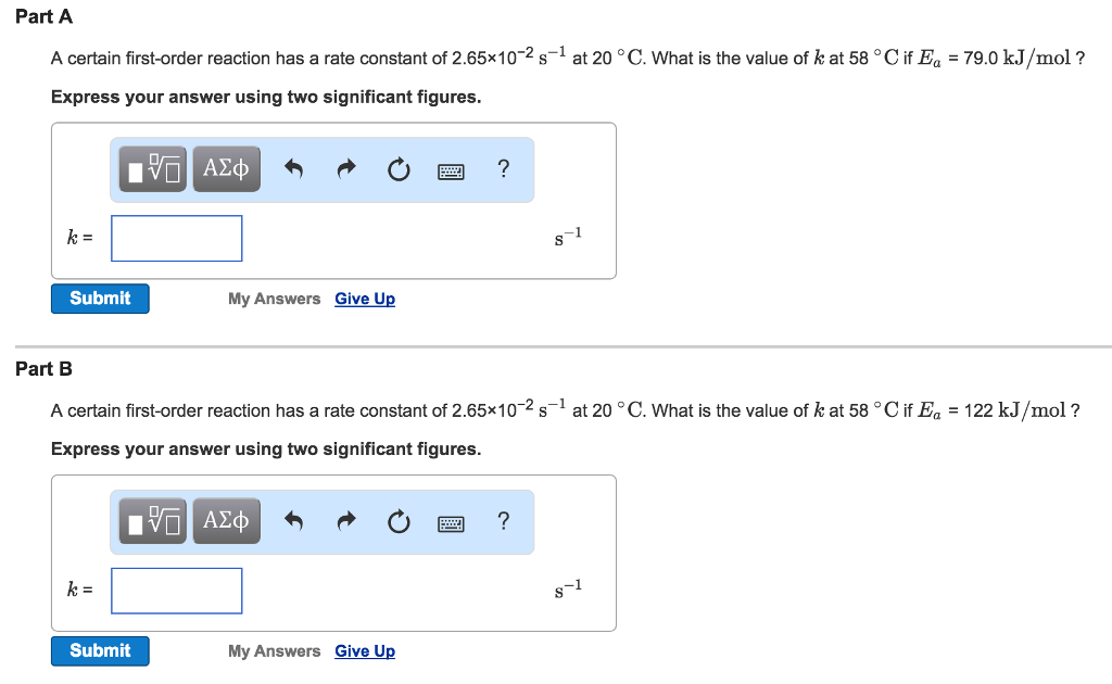 solved-a-certain-first-order-reaction-has-a-rate-constant-of-chegg