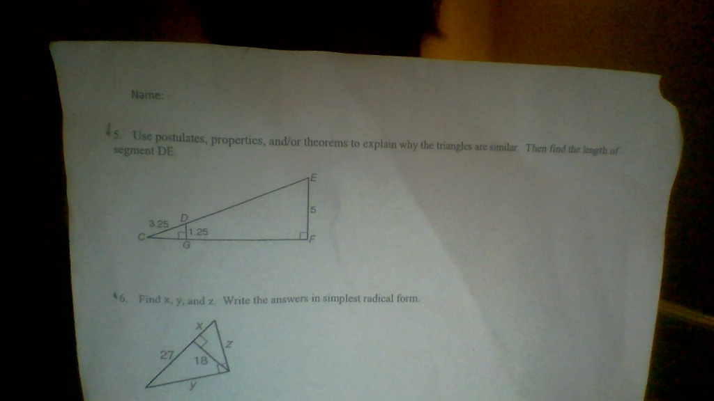 Solved Use Postulates, Properties, And/or Theorems To | Chegg.com