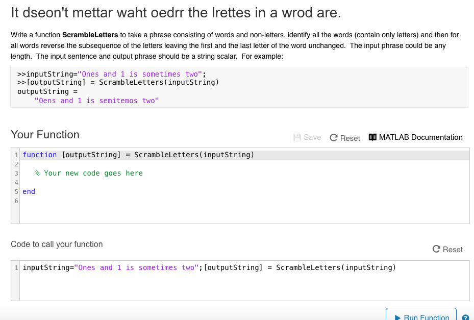 It dseon't mettar waht oedrr the Irettes in a wrod | Chegg.com