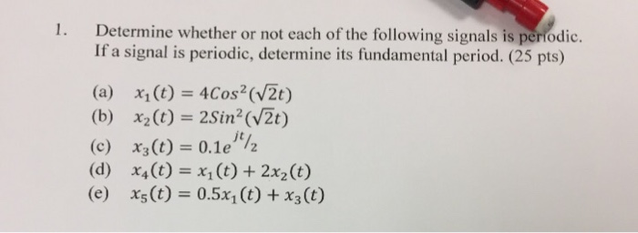Solved Determine whether or not each of the following | Chegg.com