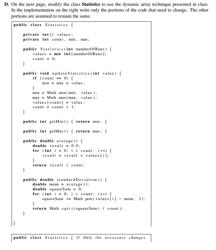 Solved This question takes advantage object oriented and | Chegg.com