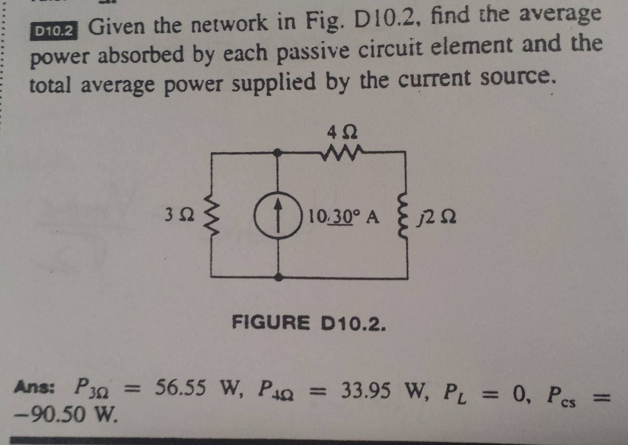 Solved Help me with this Electrical Engineering problem. The