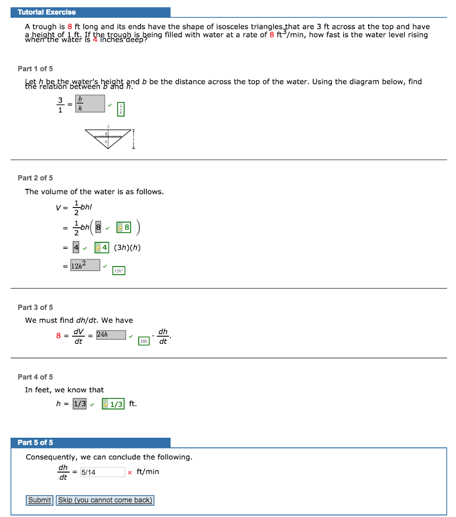 solved-a-trough-is-8-ft-long-and-its-ends-have-the-shape-of-chegg