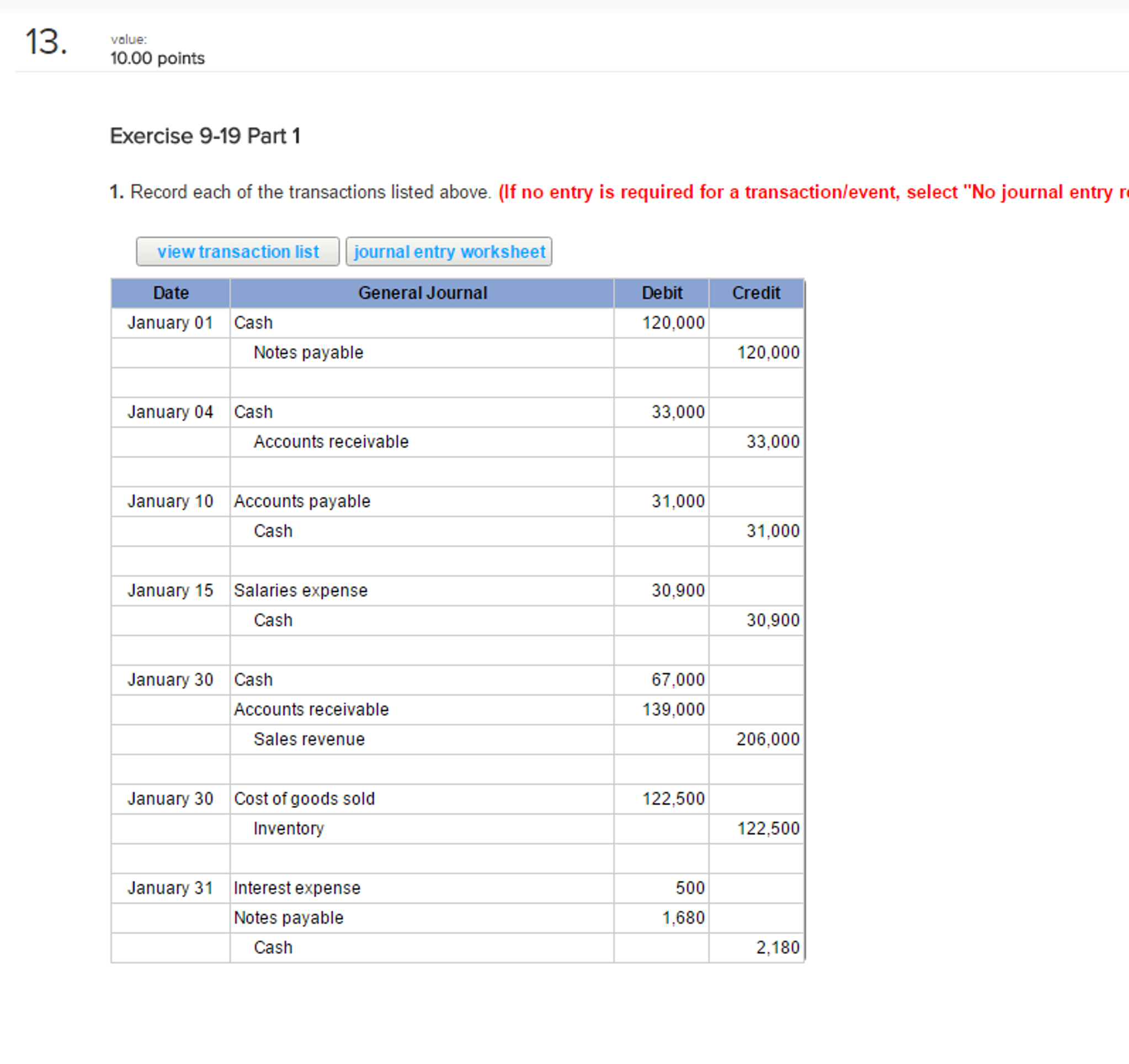 Solved Exercise 9-19 Complete The Accounting Cycle (LO9-2, | Chegg.com