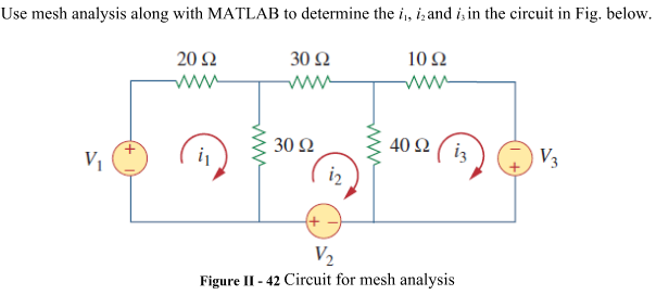 Mesh Analysis Problem Solving Solved Hello i have a physics problem with mesh analysis | Chegg.com