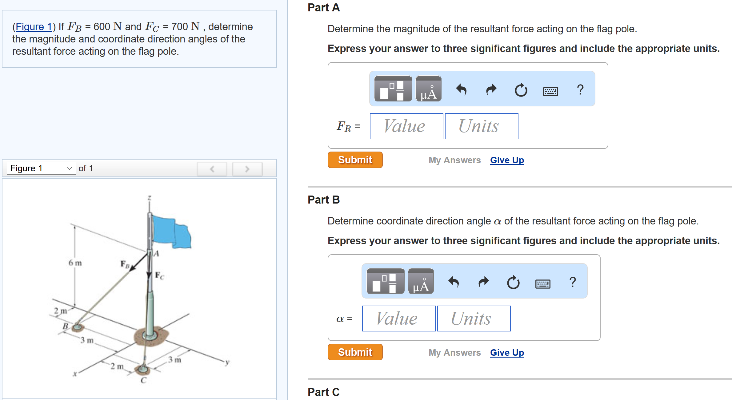 Solved Determine The Magnitude Of The Resultant Force Acting | Chegg.com