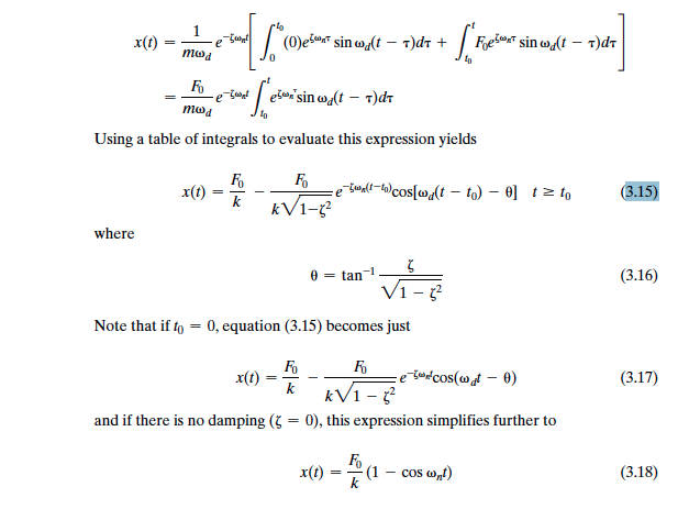 Solved Vibrations Use matlab to numerically integrate | Chegg.com