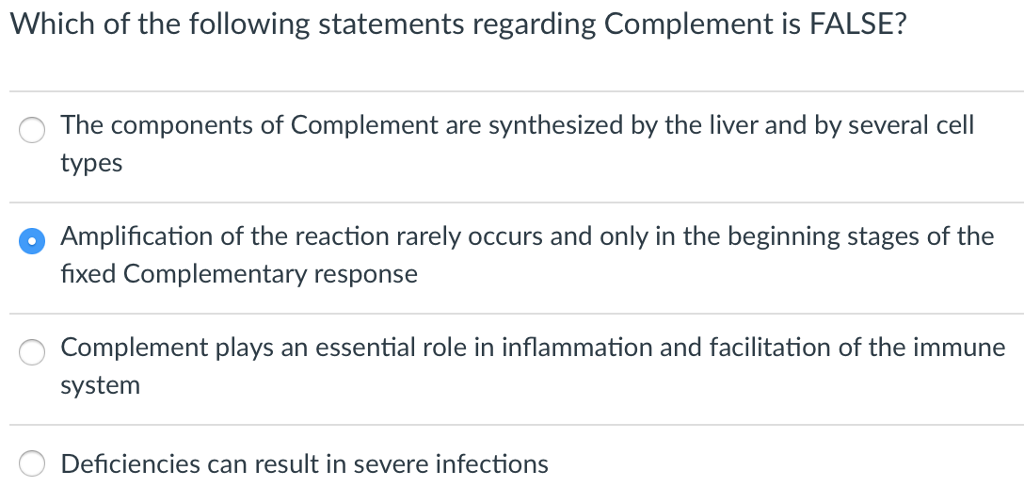 Solved Which of the following statements regarding | Chegg.com