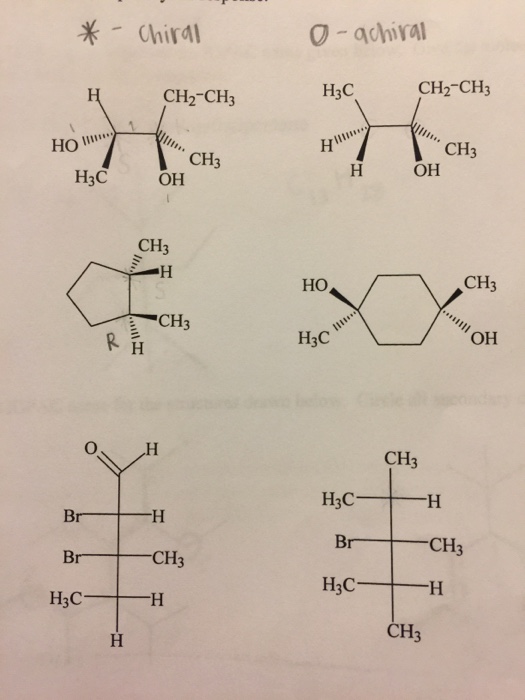 Solved Identify all stereogenic centers in the structures | Chegg.com