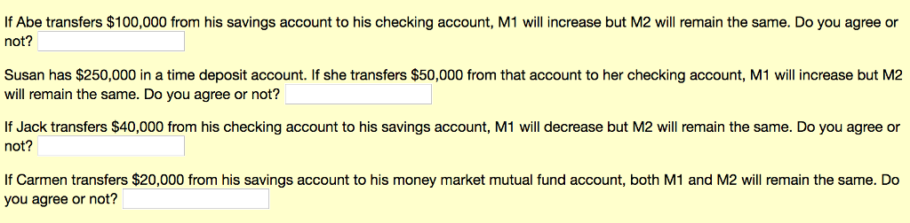 m1 savings account