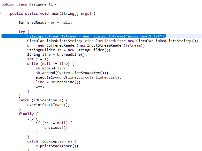 Solved public class Assignmentl public static void | Chegg.com