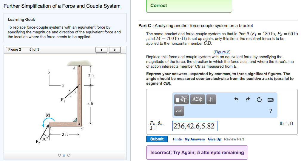 solved-to-replace-force-couple-systems-with-an-equivalent-chegg