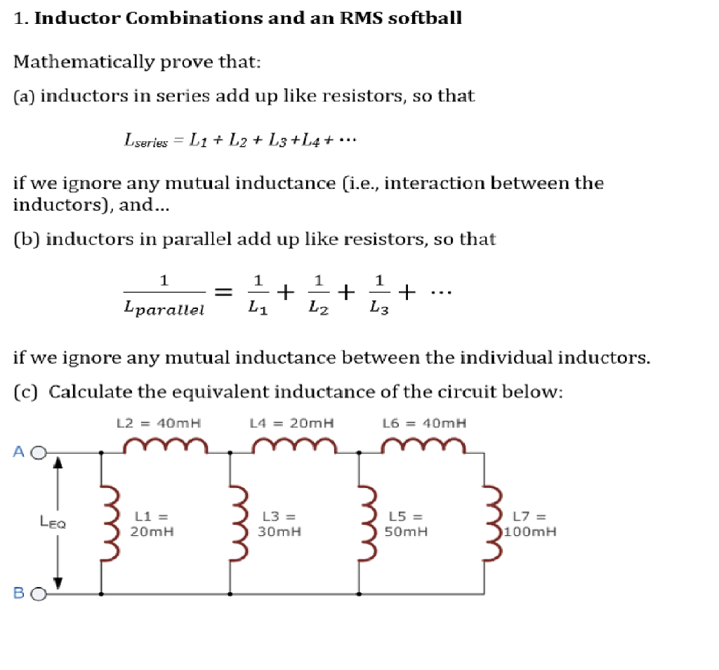 Solved l'total((di)/(dt))