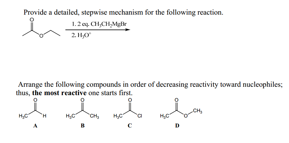 Solved Provide a detailed, stepwise mechanism for the | Chegg.com