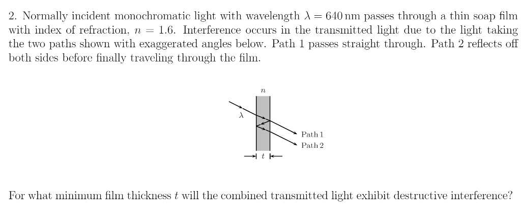 solved-normally-incident-monochromatic-light-with-chegg