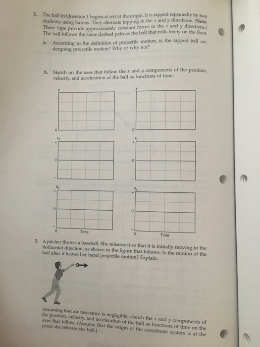 Solved HoMEwORK FOR LAB 10 TwoDIMENSIONAL MOTION