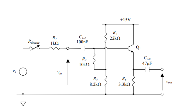 Solved 1. Draw the small signal model 2.Calculate the | Chegg.com