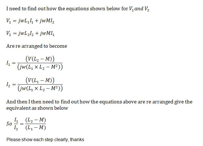 Solved I Need To Find Out How The Equations Shown Below For | Chegg.com