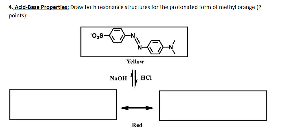 Methyl Red Resonance