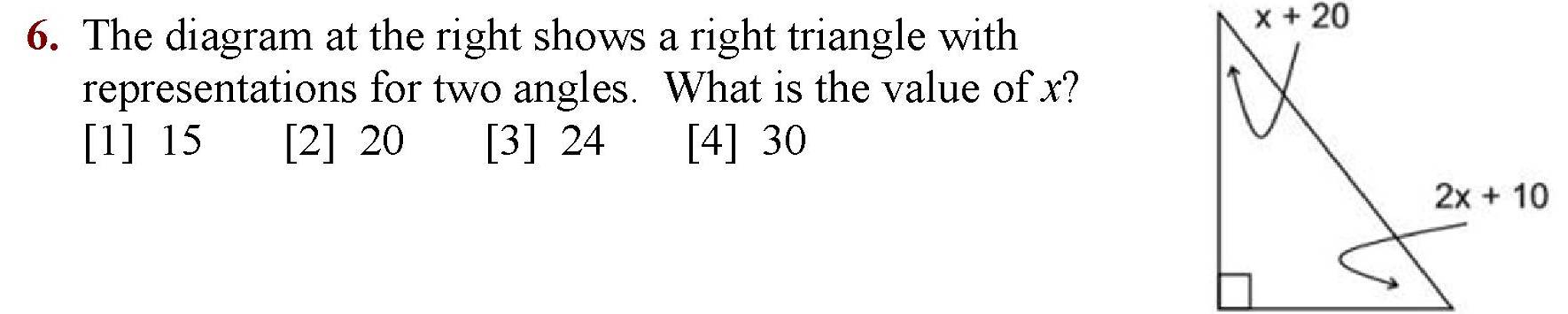 Solved The Diagram At The Right Shows A Right Triangle With | Chegg.com