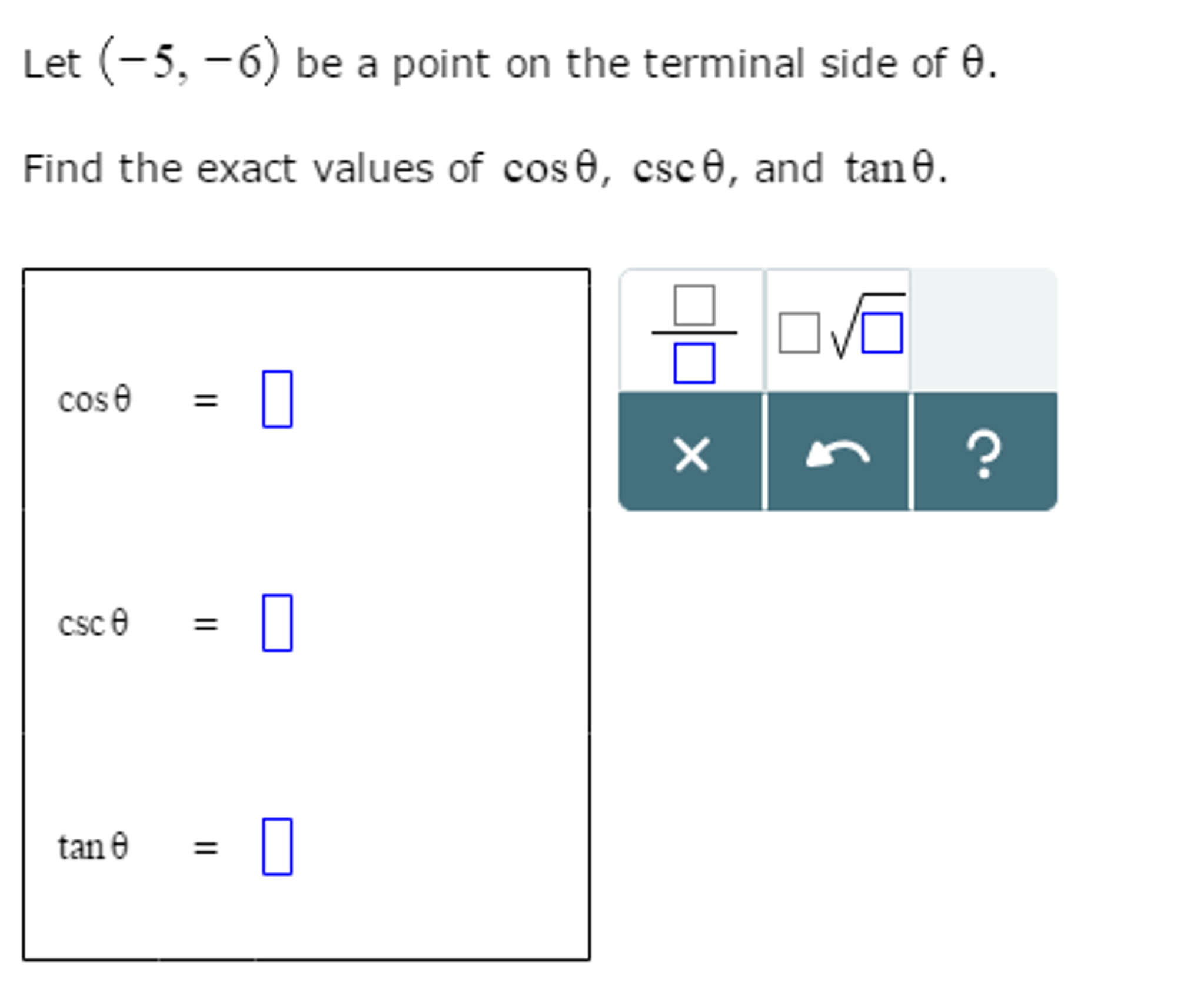 solved-let-5-6-be-a-point-on-the-terminal-side-of-chegg