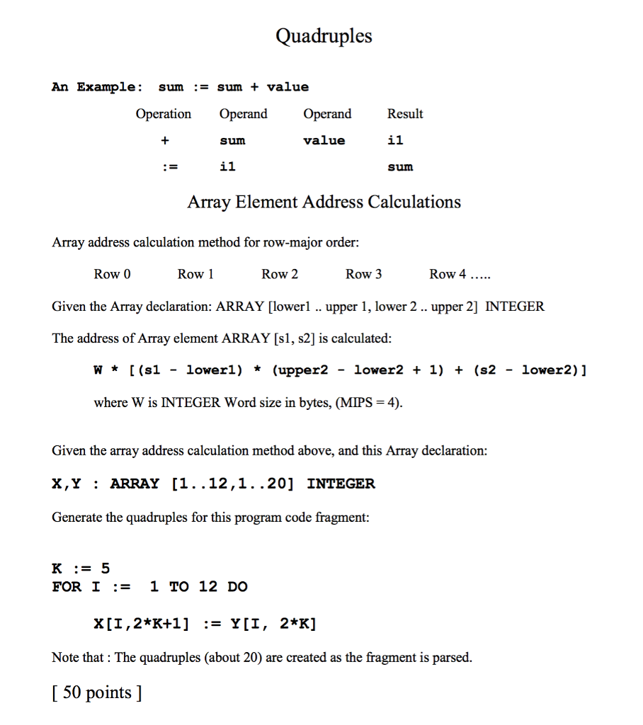 What Is Row Major Order