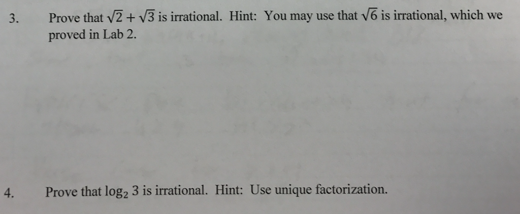 3 square root 2 rational or irrational