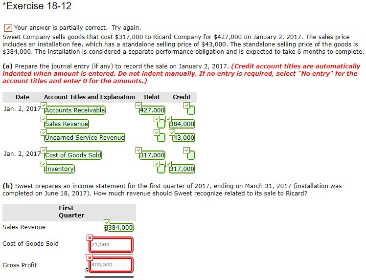 Solved Sweet Company Sells Goods That Cost $317,000 To 