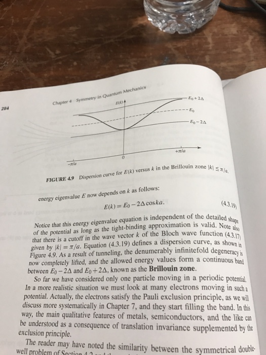 Solved Problem J Suppose that in the tight-binding model, | Chegg.com