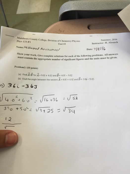 Solved Show your work. Give complete solution, for each of | Chegg.com