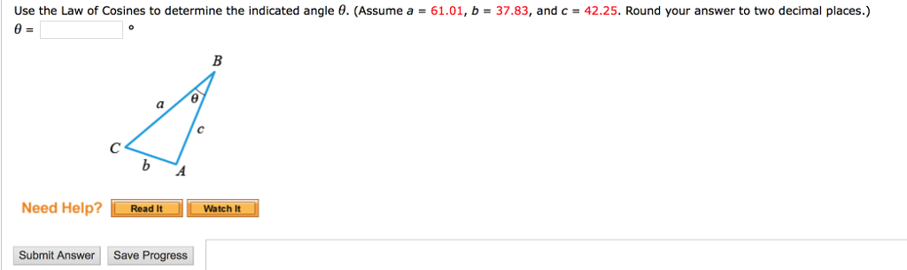 solved-use-the-law-of-cosines-to-determine-the-indicated-chegg