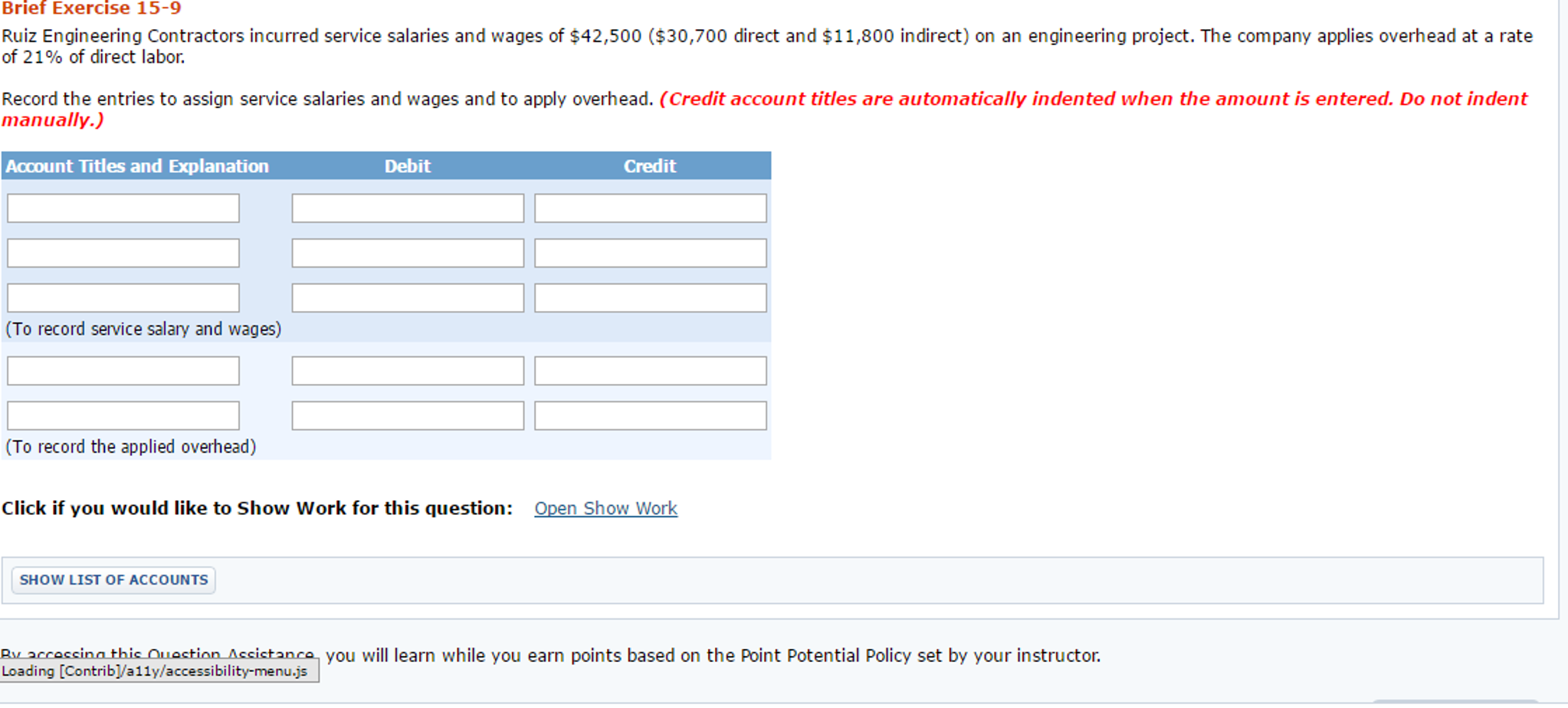 Solved Ruiz Engineering Contractors incurred service
