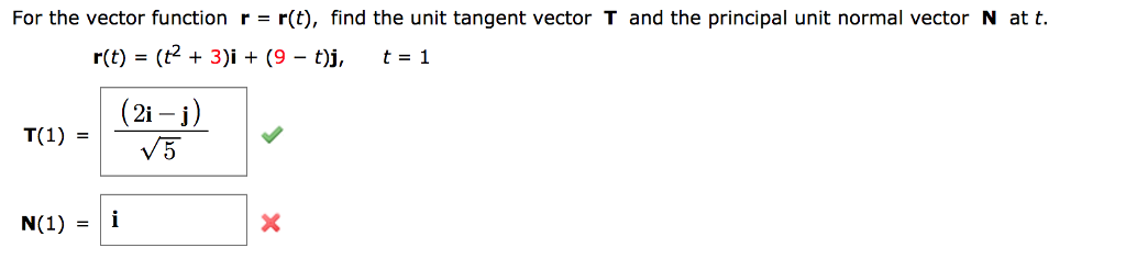 Solved For the vector function r = r(t), find the unit | Chegg.com