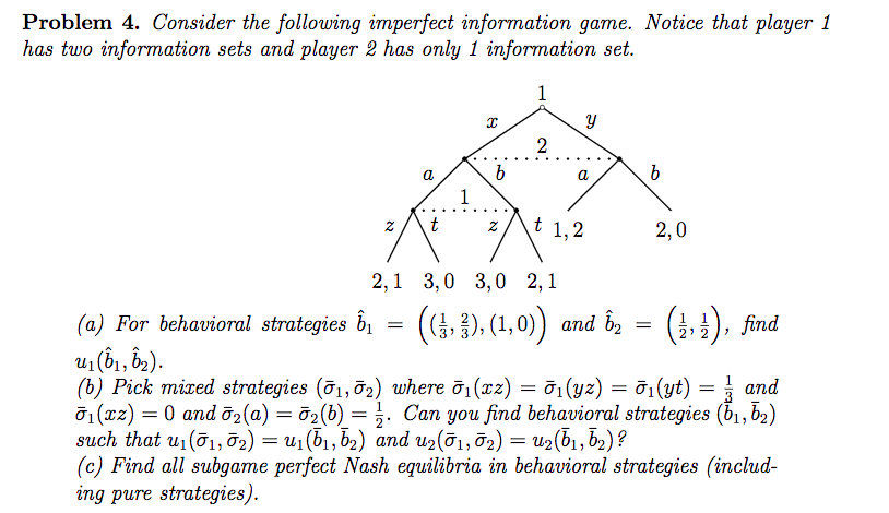 Problem 4. Consider the following imperfect | Chegg.com