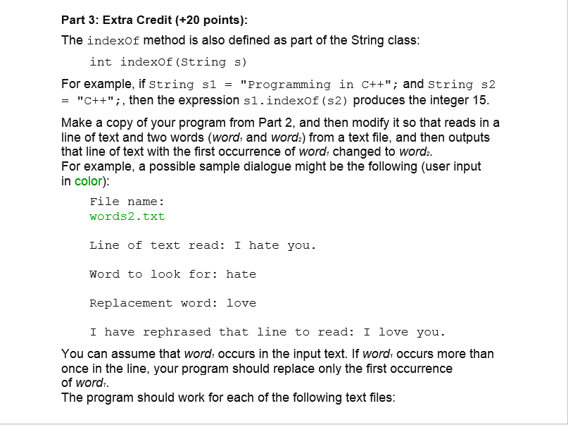 Solved Write a program that reads in a line of text | Chegg.com