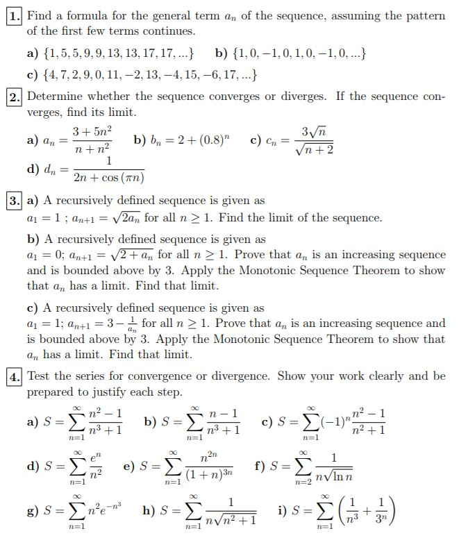 solved-1-find-a-formula-for-the-general-term-an-of-the-chegg