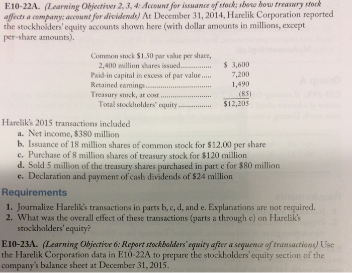 Solved Learning Objectives 2 3 4 Account For Issuance Of 4371