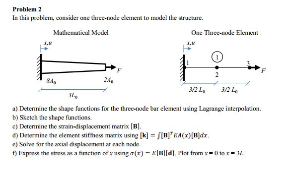 Problem 2 In this problem, consider one three-node | Chegg.com