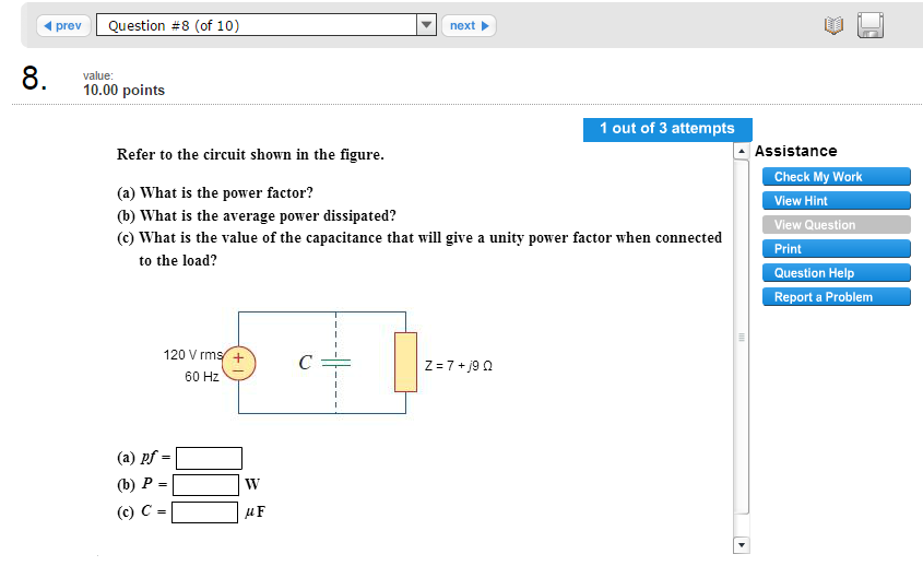Solved Refer to the circuit shown in the figure. (a) What is