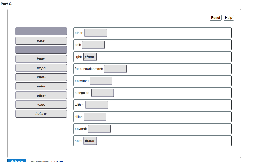 Solved: Can You Match These Prefixes, Suffixes, And Word R&hellip; | Chegg.com