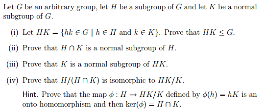 Solved Let G Be An Arbitrary Group Let H Be A Subgroup Of G Chegg Solved Let G Be An Arbitrary Group Let H Be A Subgroup Of G Chegg