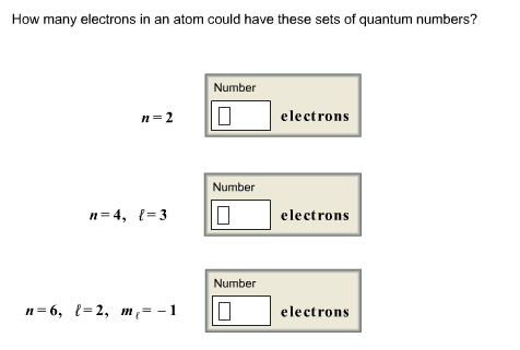 n 3 l 2 ml 0 how many electrons