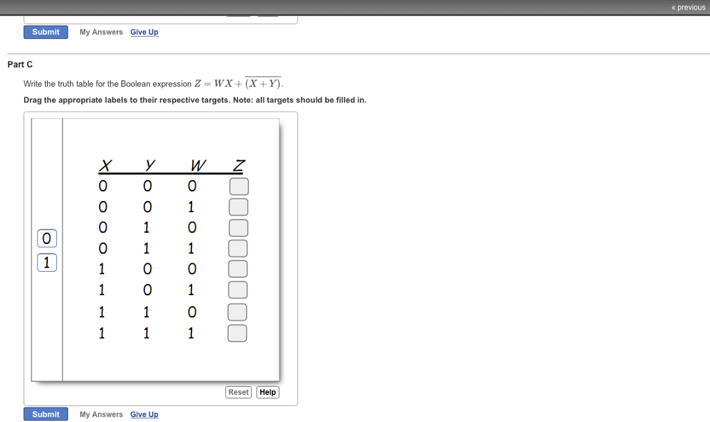 Truth Table Boolean Algebra Calculator