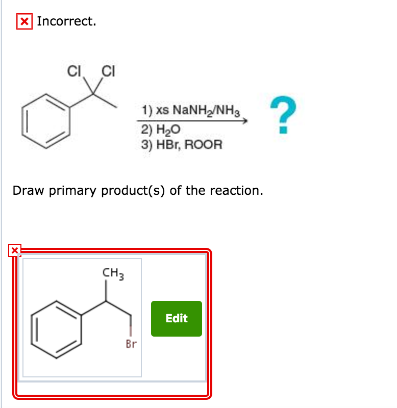 Solved Conceptual Checkpoint 10.13 Predict the major product | Chegg.com
