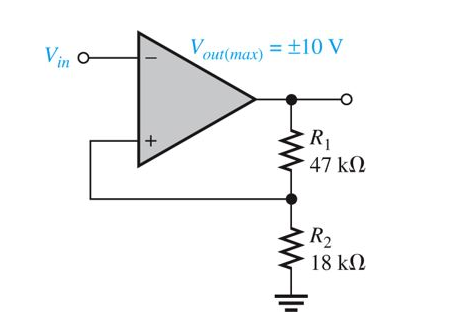 Solved 4. What is the hysteresis voltage in Figure 8-45? | Chegg.com