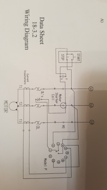 Solved 18 3.2 wire diagram line diagram choose | Chegg.com